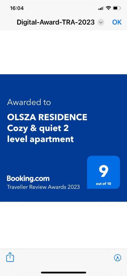 Olsza Residence Cozy & Quiet 2 Level Apartment Красков Екстериор снимка